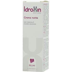 MAVI BIOTECH IdroXin Crema Notte 50ml - Idratazione Intensa con Vitamina E e Acido Ialuronico