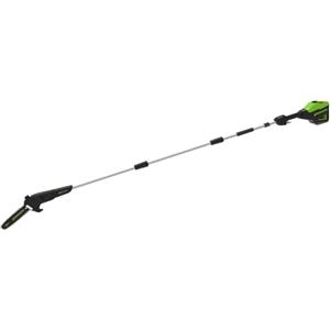 Greenworks Sega a bastoncino senza fili da 60 V 25 cm, potatrice d'acciaio lunga 2,81 m, mini motosega elettrica Gen 2 con alimentazione automatica dell'olio, velocità della catena di 13 m/s, solo