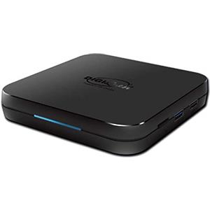 DIGIQUEST Android TV BOX KM9 Digiquest UltraHD 4K,Google,Playstore,Prime Video,DAZN,Disney+, Youtube, Infinity, RaiPlay,Tim Vision, Spotify,Wifi,Telecomando Vocale,Bluetooth,Chromecast