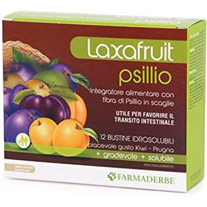 Farmaderbe LAXAFRUIT PSILLIO 12 BUSTINE