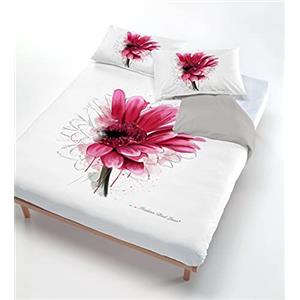 MB HOME ITALY Parure Copripiumino Stampa Digitale, 718, Singolo