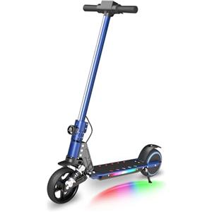 E-RIDES Monopattino Elettrico, 6.5'' Monopattino Elettrico Bambini dai 6 ai 12 anni, Pieghevole Monopattino Bambini,Autonomia 5-8KM,Monopattini Elettrici Display a LED,Regalo per Adolescenti
