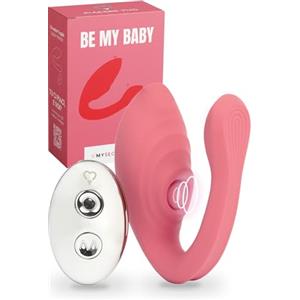 MySecretCase Sexytoysys Donna Squirting Vibratoreper Donna con Telecomando a Distanza 7 Modalità Vibrazione e 7 di Pressione Stimolatore Clitoride Femminile Sexytoysys Coppia Vibratore per Coppia Rosa