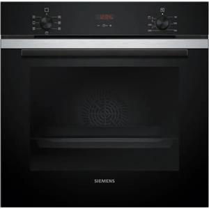 SIEMENS HB213ABS3 - Forno da Incasso, Elettrico, Grill, 71 litri, Colore Nero, Inox, Classe energetica A+