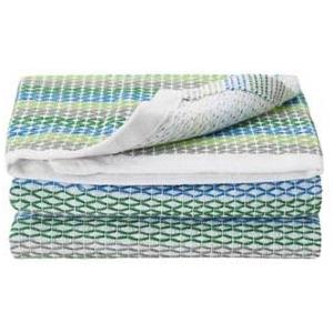Emma Barclay Time Strofinaccio Blu, 100% Cotone, 45 x 65 cm