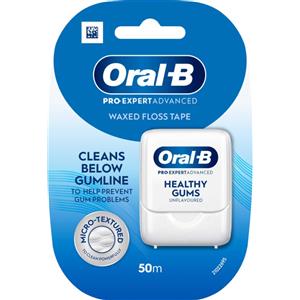 Oral-B Filo Interdentale Cerato Pro-Expert Gengive Sane 50 Metri - Pulizia Profonda e Cura Gengivale
