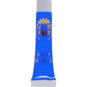 FIESTAS GUIRCA | Trucco Crema Neon (10ml) - Pittura Viso a Olio per Costumi di Halloween, Festival e Feste a Tema - Ideale per Tutti gli Utenti - Blu