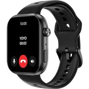 HONOR CHOICE Watch 2i, Bluetooth Calling Smart Watch, AMOLED da 1,85 pollici,14 Giorni di Standy, Spo2, 1ATM, IP68, Compatibile con Android e iOS, Nero