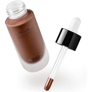 KIKO Milano Skin Lover Intensive Serum Foundation 9.5NR, Fondotinta Siero Idratante A Lunga Durata, 9.5NR Neutral Rose