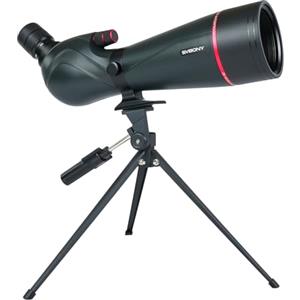 Svbony SV406 20-60x80mm Cannocchiale, HD FMC BAK4, Doppia Messa a Fuoco, 1,25'' Oculare Rimovibile, IPX7 Impermeabile, con Treppiede, Borsa, per Birdwatching, Animali Selvatici, Paesaggi, Tiro a Segno