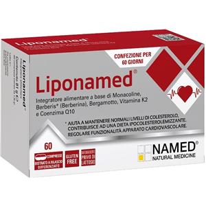 NAMED Srl Liponamed 60 Compresse - Integratore alimentare con tecnologia bistrato per fabbisogno nutritivo