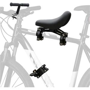 WANDGU seggiolino per Bicicletta Anteriore: Seggiolino per Mountain Bike Anteriore, seggiolino per Bicicletta per Bambini Montato anteriormente con Attacco al Manubrio per Bambini dai 2 ai 5 Anni