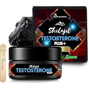 Samsara Shilajit Plus Potenziatore Naturale - Con Ashwagandha KSM-66, Tribulus Terrestris, Erbe Medicinali, Per Maggiore Vigore ed Energia, NO Bitter - 10 gr