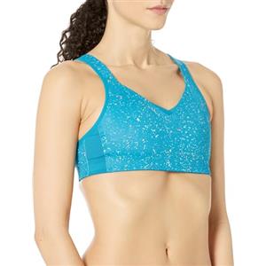 BROOKS 350081464 Drive Convertible Run Bra Reggiseno Sportivo Donna Lagoon Speckle Print Taglia 0322D