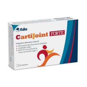 FIDIA FARMACEUTICI SpA CartiJoint Forte - 20 compresse per cartilagini e funzionalità articolare