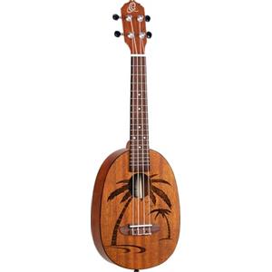 Ortega Guitars Ukulele Concerto Acustico - Bonfire Series - Corpo Ananas - Sapele, Natural (RUPA5MM)