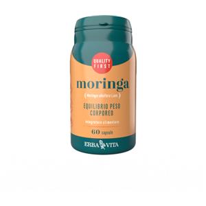 Erba Vita Moringa 60 Capsule - Integratore per Peso Corporeo e Metabolismo