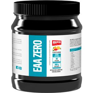 BPR Nutrition EAA ZERO 300g - Amminoacidi Essenziali in Polvere con L-Glutammina, Gusto Agrumi, Senza Zuccheri