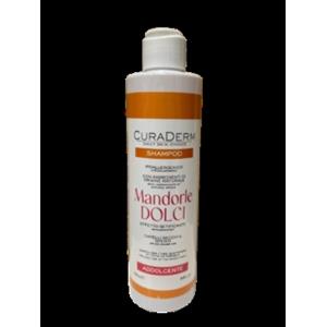CURA FARMA Curaderm Shampoo Delicato con Mandorle Dolci e Cachemire - 300ml