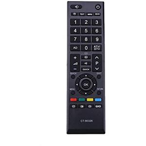 Demiawaking IT Telecomando Sostitutivo Telecomando Universale TV per Toshiba CT-90326 CT-90380 CT-90336 CT-90351