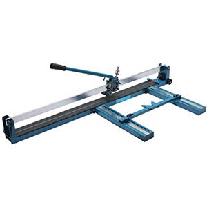 TOPWAY 1200mm Tagliapiastrelle Manuale Professionale con Guida di Scorrimento Singola e Guida Laser, per Taglio Precisione di Piastrelle in Gres Ceramica 347704