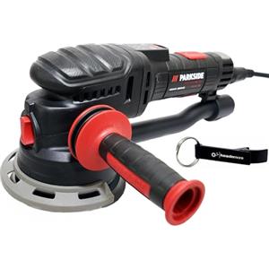 HEADNMORE® Bundle - Levigatrice orbitale PARKSIDE PERFORMANCE® PPEXS 750 + HEADNMORE® portachiavi
