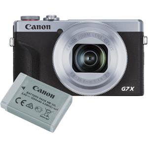 Canon Kit batteria argento Canon Powershot G7X Mark III | ✅ Garanzia di 5 anni