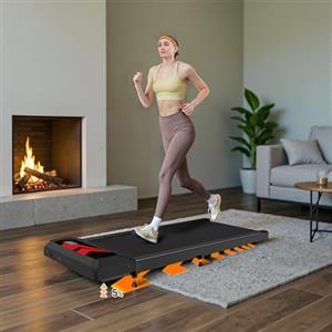 Vidacharmy Tapis Roulant Elettrico - Tapis Roulant 1-8KM/H, Inclinazione 5%, pedana da 2,5 HP Walking Pad Treadmill con APP e controllo remoto, Design Salvaspazio per Casa e Ufficio, Capacità 122kg