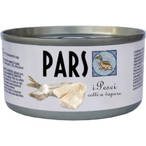 Pars Cibo Umido per Cani e Gatti con Pesci Oceanici - 85 g - Tonno e Sardina, Cotto a Vapore, Lavorato in Italia
