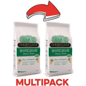 Golden Eagle KIT 2x Golden Eagle Sensitive Anatra e Patate Grain Free per Cani - 10 Kg, 2 pezzi - PREZZO A CONFEZIONE