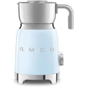 Smeg, Montalatte Multifunzione MFF11PBEU, con Sistema ad Induzione, 6 Programmi Preimpostati, Una funzione Manuale, Caraffa Removibile da 600 ml, Tappo Misuratore, Avvolgicavo Integrato, 500W, Azzurro