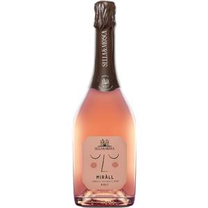 Sella & Mosca Torbato Brut Rosè DOC - Spumante Rosa Tenue da 750 ml con Note Floreali