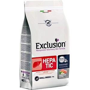 EXCLUSION DIET CANE HEPATIC ADULT SMALL MAIALE, RISO E PISELLI 2 KG