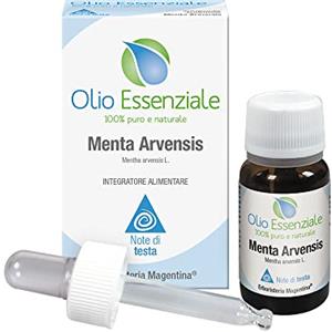 Erboristeria Magentina Olio Essenziale di Menta Arvensis (Mentha arvensis L.) 10 ml