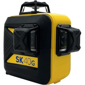 FERRI GROUP Tracciatore Laser 360° SK40-Green Spektra, Made in Italy - Livella Laser Verde Autolivellante da Interni con Treppiede, Precisione Professionale per Allineamento, Livellamento, squadro e piombo