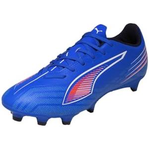 PUMA Scarpe da Calcio Ultra 6 Play Fg/AG Wn da Donna, Ultra Blue PUMA White Glowing Red, 39 EU