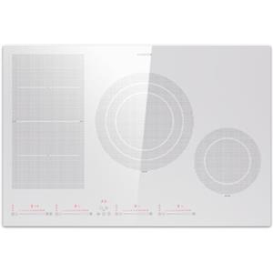 Klarstein Piano Cottura Elettrico 4 Piastre, Piasta Induzione 4 Fuochi a Basso Consumo, Piano Cottura Elettrico Vetroceramica con Zone Combinabili, Piastra Induzione 4 Fuochi Incasso Touch 7200W