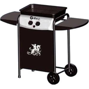 GDLC Barbecue a gas con griglia a pietra lavica cm 109x48x111