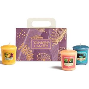 Yankee Candle Candela, Vario, 3 Votive Candles, 3 unità