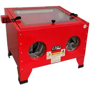 echo ENG Sabbiatrice da banco con accessori pistola guanti ugelli -ENG PRO MA SB SP50