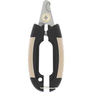 Rosewood Taglierina per Artigli per Cani e Gatti - Taglia L - Tagliaunghie in Acciaio Inossidabile - Nero - Ideale per Animali Medi e Grandi