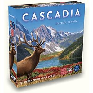 LITTLE ROCKET GAMES CASCADIA Gioco da Tavolo in Italiano, Multicolore