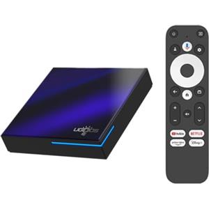 Ugoos SK2 TV Box Android 12.0 RTD1325 4 GB di RAM 32 GB di ROM WiFi 6 Ethernet 100 M USB 2.0 BT5.2 Supporto HEVC H265 AV1 VP9 4K HDR Box