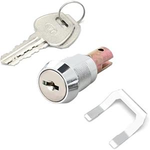 Diogeynu Serratura portatile per cassetti con inserto per armadietti di collegamento, cassetta degli attrezzi, serratura per vano porta attrezzi, carrello, cassetta postale, blocco per armadietto di file