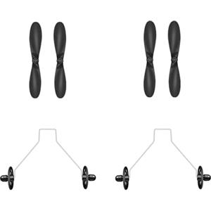 Hawk'S Work Ricambi per L'aereo RC a 2 Canali Z50 e Z59 della Serie Z (2 Set di Eliche e Ingranaggi di Atterraggio)