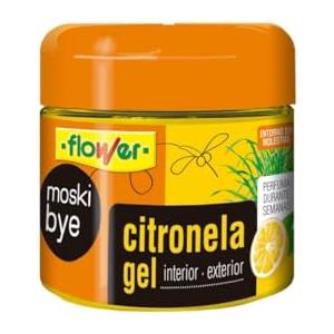 Flower m120618 Repellente antizanzare a Base di Gel di citronella 125 g