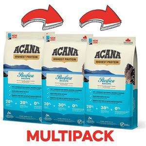 Acana KIT 3x Acana Pacifica per Cani - 11.4 Kg, 3 pezzi - PREZZO A CONFEZIONE
