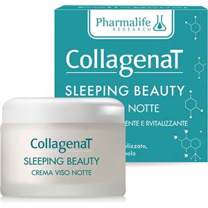 Pharmalife Research Collagenat Sleeping Beauty Crema Viso Notte 50 ml - Idratante e Anti-Age per Pelli Mature