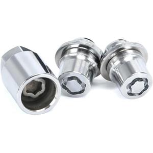 GYTTAK Bulloni Viti Pneumatici Compatibile con Toyota per Tacoma per Venza per Yaris Dadi Antifurto per Ruote M12x 1.5 0027600900 PT27648100 4 Dadi + 1 Chiave 33 Mm