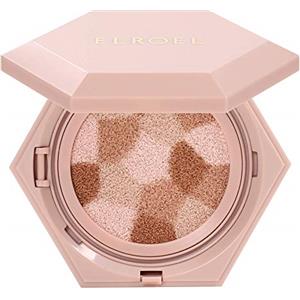 ELROEL BLENDING COMPACT CUSHION, SPF 50+ PA+++, FONDOTINTA IN CUSHION, TRUCCO BB CREAM, CORRETTORE E FONDOTINTA IDRATANTI E DURATURI IN UNO, TUTTI I TIPI DI PELLE, 1 PEZZO, 12,5g